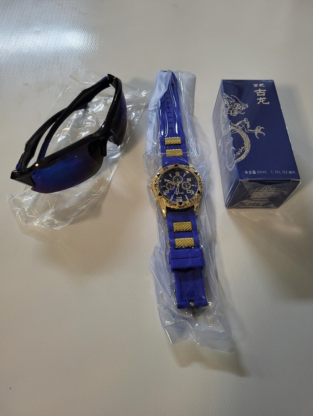Men 3pc Gift Set Blue